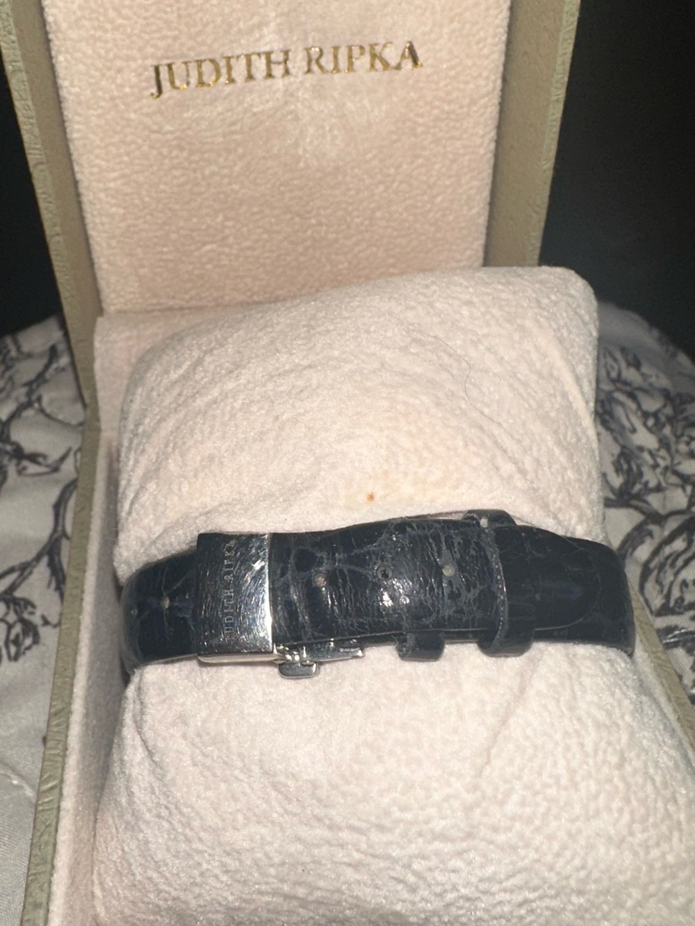 Judith Ripka Sterling Silver Watch - Picture 4 of 5